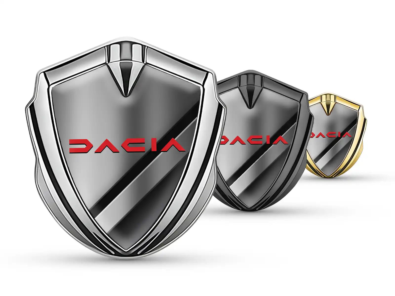 Dacia Autoabzeichen Minimales Design Universelles Metall